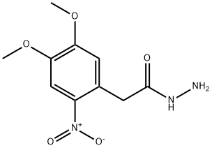 2-(4,5-DIMETHOXY-2-NITROPHENYL)ACETOHYDRAZIDE Structural