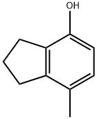 4-HYDROXY-7-METHYLINDANE Structural