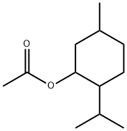 L-MENTHYL ACETATE Structural