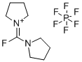 BIS(TETRAMETHYLENE)FLUOROFORMAMIDINIUM HEXAFLUOROPHOSPHATE Structural