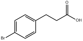 3-(4-Bromophenyl)propionic acid Structural