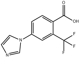 3-(1H-IMIDAZOL-1-YL)-5-(TRIFLUOROMETHYL)BENZOIC ACID