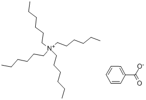 TETRAHEXYLAMMONIUM BENZOATE Structural