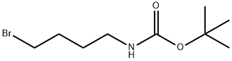 tert-butyl (4-bromobutyl)carbamate Structural