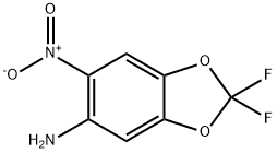 2,2-Difluoro-6-nitro-benzo[1,3]dioxol-5-ylamine Structural