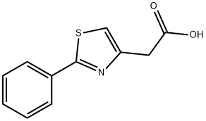 (2-PHENYL-THIAZOL-4-YL)-ACETIC ACID Structural