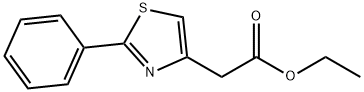 (2-PHENYL-THIAZOL-4-YL)-ACETIC ACID ETHYL ESTER Structural