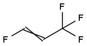 1,3,3,3-TETRAFLUOROPROP-1-ENE Structural