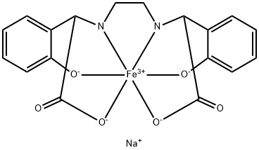 Sodium ferric EDDHA Structural