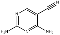 2,4-DIAMINOPYRIMIDINE-5-CARBONITRILE Structural