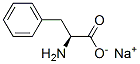 sodium 3-phenyl-L-alaninate Structural