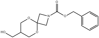 Benzyl 7-(hydroxymethyl)-5,9-dioxa-2-azaspiro[3.5]nonane-2-carboxylate Structural