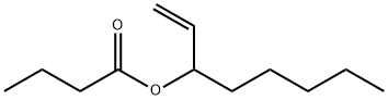 1-OCTEN-3-YL BUTYRATE Structural