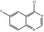 4-CHLORO-6-FLUOROQUINAZOLINE Structural