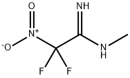 Acetamidine,  2,2-difluoro-N-methyl-2-nitro-  (7CI,8CI) Structural