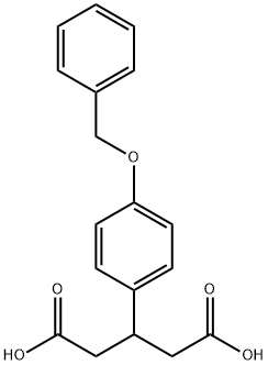 3-(4-BENZYLOXYPHENYL)PENTANEDIOIC ACID