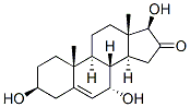 Androst-5-en-16-one, 3,7,17-trihydroxy-, (3beta,7alpha,17beta)- (9CI) Structural