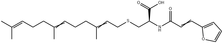 FA-CYS(FARNESYL)-OH Structural