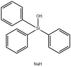 Hydroxytriphenylsilane Structural