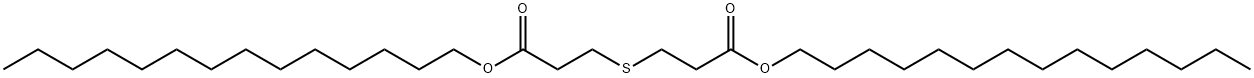 3,3'-THIODIPROPIONIC ACID DIMYRISTYL ESTER Structural