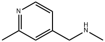 4-Pyridinemethanamine,N,2-dimethyl-(9CI) Structural