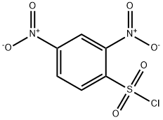 2,4-DINITROBENZENESULFONYL CHLORIDE Structural