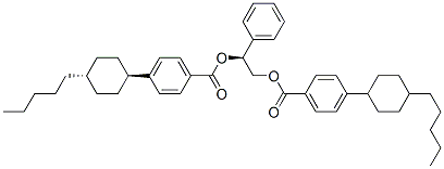 BENZOIC ACID, 4-(TRANS-4-PENTYLCYCLOHEXYL)-, (1S)-1-PHENYL-1,2-ETHANEDIYL ESTER