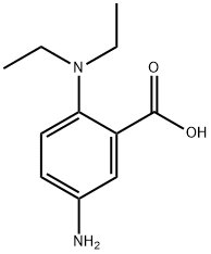 Benzoic acid, 5-amino-2-(diethylamino)- (9CI)