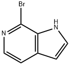 7-BROMO-1H-PYRROLO[2,3-C]PYRIDINE
 Structural