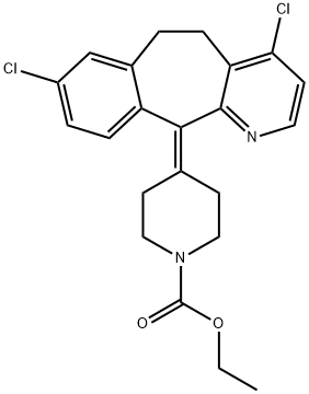 4-chloro-loratadine Structural