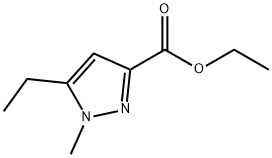 1H-Pyrazole-3-carboxylicacid,5-ethyl-1-methyl-,ethylester(9CI) Structural