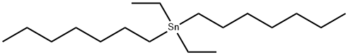 DI-N-HEPTYLDIETHYLTIN Structural