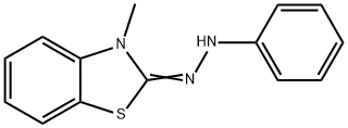 3-Methyl-2-benzothiazolinonephenylhydrazone