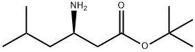 TERT-BUTYL (3R)-3-AMINO-5-METHYLHEXANOATE, 97 Structural