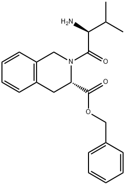 (S,S)-2-(2-AMINO-3-METHYL-BUTYRYL)-1,2,3,4-TETRAHYDRO-ISOQUINOLINE-3-CARBOXYLIC ACID BENZYL ESTER, HCL