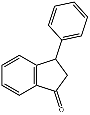 3-PHENYL-1-INDANONE Structural