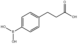 4-(2-CARBOXYETHYL)BENZENEBORONIC ACID Structural