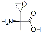 Oxiraneacetic acid, alpha-amino-alpha-methyl-, (R*,S*)- (9CI) Structural