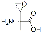 Oxiraneacetic acid, alpha-amino-alpha-methyl-, (R*,R*)- (9CI) Structural