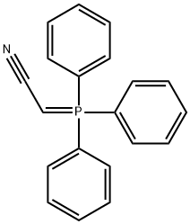 (Triphenylphosphoranylidene)acetonitrile Structural Picture