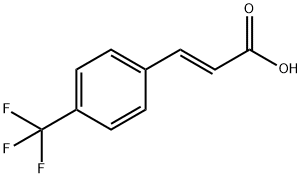 4-(Trifluoromethyl)cinnamic acid Structural