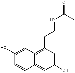 7-DesMethyl-3-hydroxyagoMelatine Structural