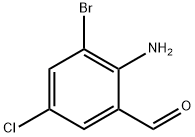 Benzaldehyde, 2-amino-3-bromo-5-chloro- Structural