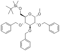 Methyl-6-O-(tert.-butyldimethylsilyl)-2,3,4-tri-O-benzyl-α-D-glucopyranoside