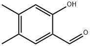 2-HYDROXY-4,5-DIMETHYL-BENZALDEHYDE Structural