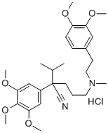 METHOXYVERAPAMIL HYDROCHLORIDE Structural