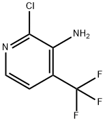 2-CHLORO-4-(TRIFLUOROMETHYL)PYRIDIN-3-AMINE Structural