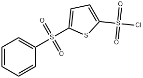 5-BENZENESULFONYL-THIOPHENE-2-SULFONYL CHLORIDE,5-BENZENESULFONYL-THIOPHENE-2-SULFONYL CHLORIDE: TECH.