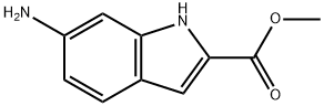 METHYL 6-AMINO-1H-INDOLE-2-CARBOXYLATE Structural