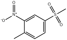 2-Nitro-4-methylsulfonyltoluene Structural